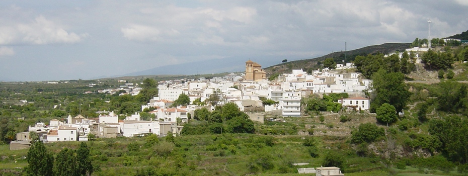 Panorámica Laujar de Andarax. Foto: Ayuntamiento de Laujar de Andarax. LaAlpujarra.es