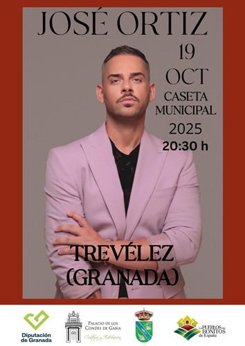 20:30 ESPECTÁCULO DE COPLA CON JOSÉ ORTIZ. CARPA MUNICIPAL