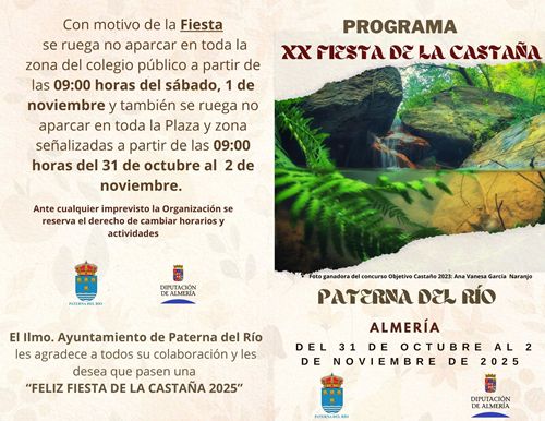 Fiesta de la Castaña de Paterna del Río