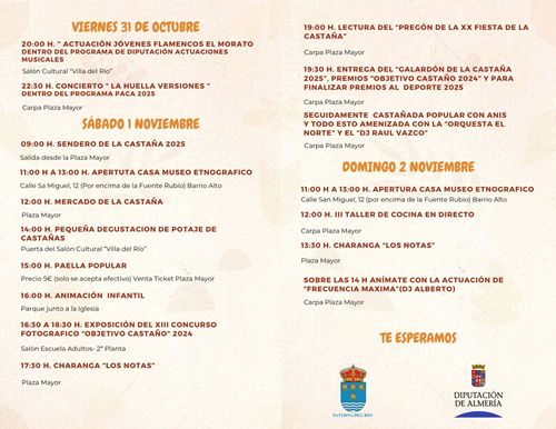 Fiesta de la Castaña de Paterna del Río