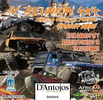 IV Reunión de Vehículos 4×4 Orgiva 2025