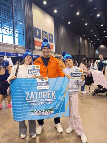 Orgivenyos en la Maratón de Chicago 2025