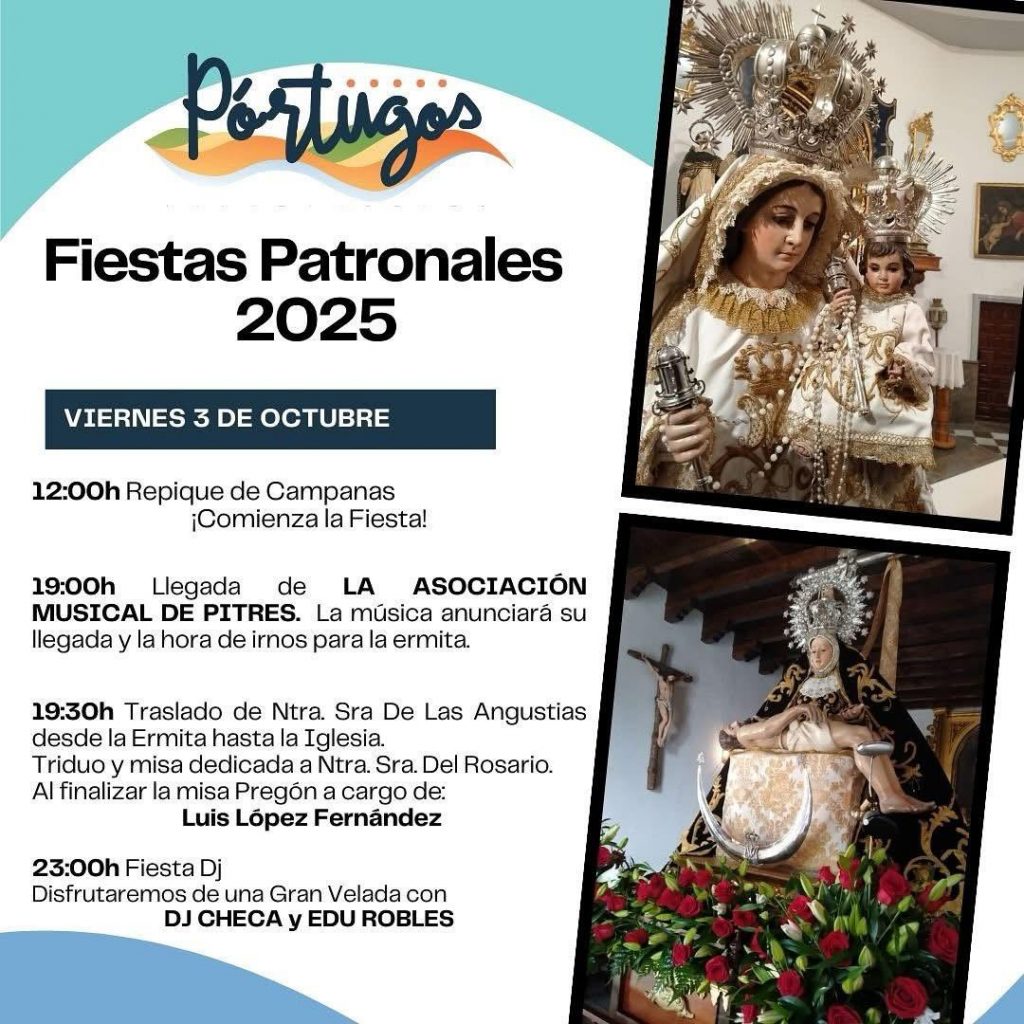 Pórtugos se viste de gala para sus fiestas patronales en honor a la Virgen del Rosario