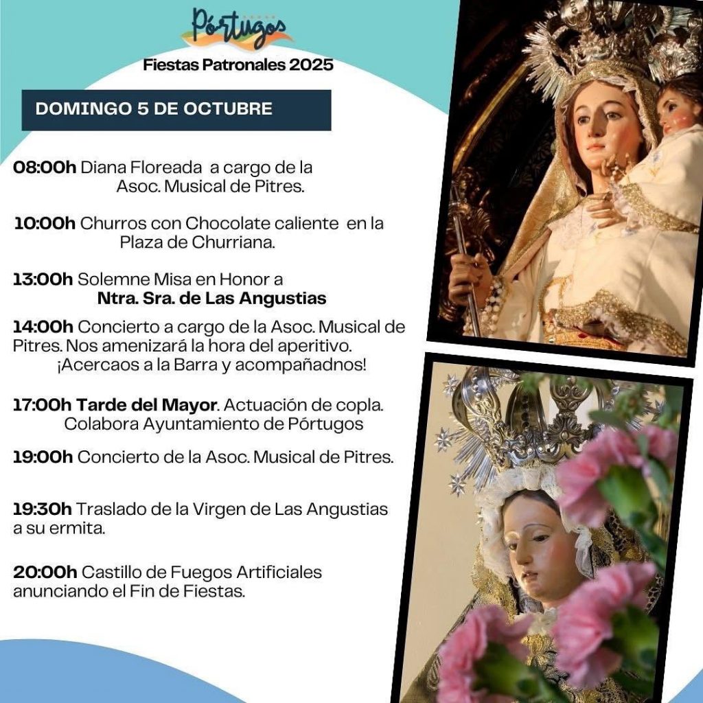 Pórtugos se viste de gala para sus fiestas patronales en honor a la Virgen del Rosario