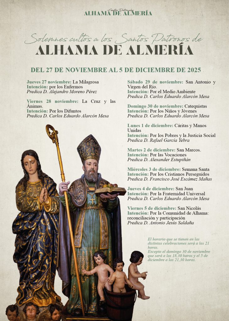 Fiestas Patronales en honor a San Nicolás de Bari