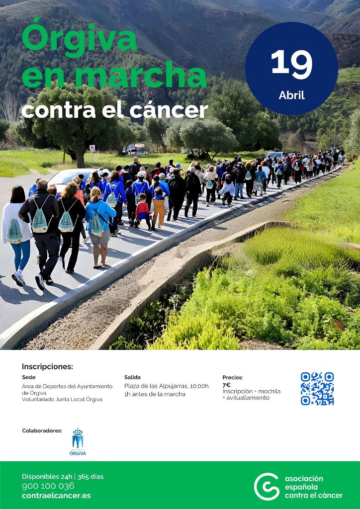 Marcha Contra el Cáncer Órgiva 2026