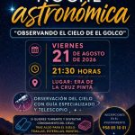 Noche Astronómica en El Golco