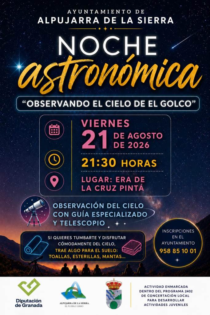 Noche Astronómica en El Golco