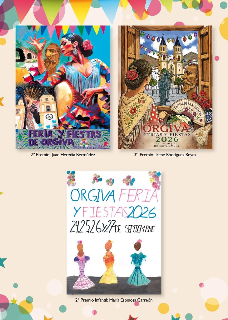 Feria y Fiestas de Órgiva 2026 - Concurso de carteles